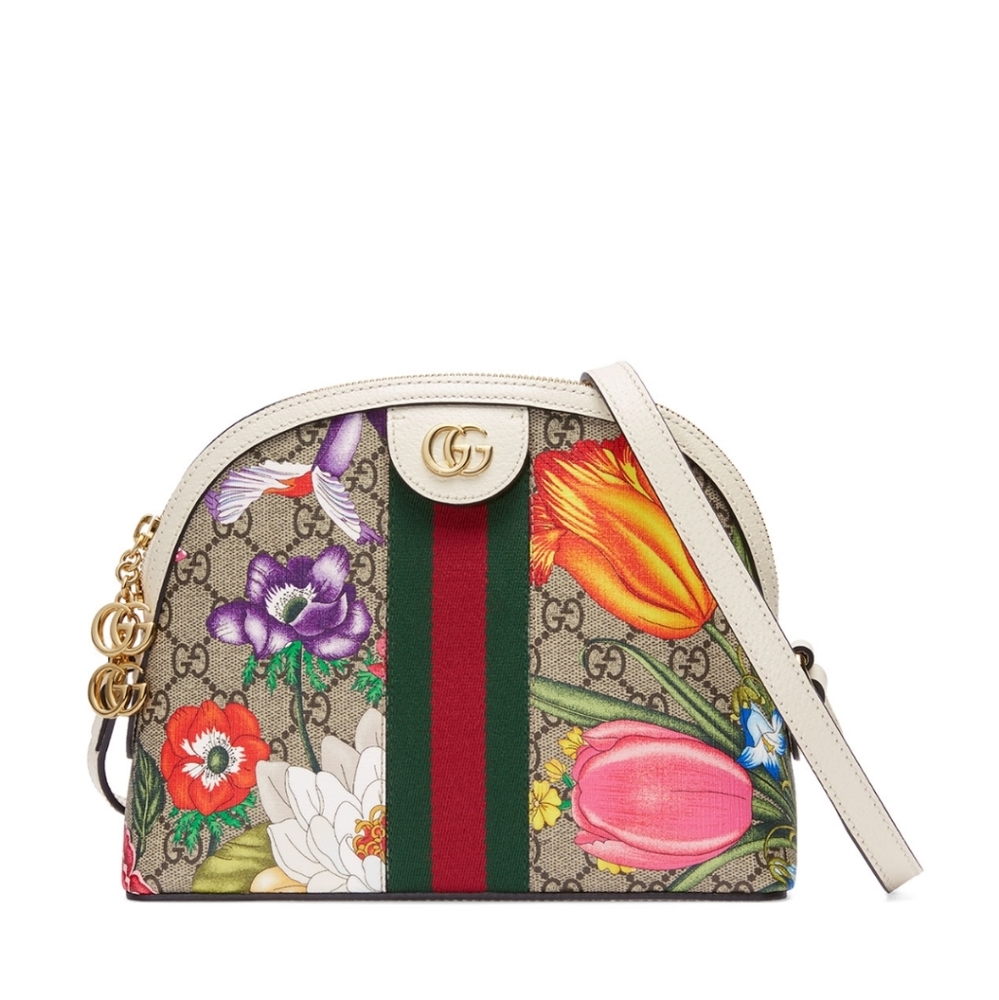 Gucci ophidia floral purse